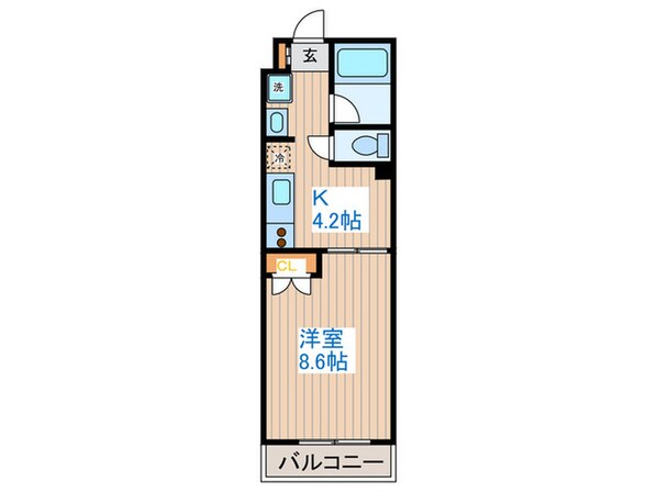 ラ・コリッタカラスヤマの物件間取画像